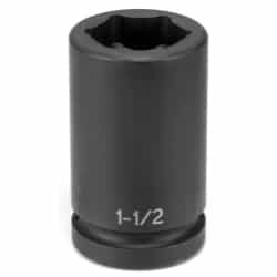 Llave De Vaso Combinada 2 En 1 Para Tuercas Budd – 1-1/2 X 13/16, Impacto, 1 Pulgada De Entrada
