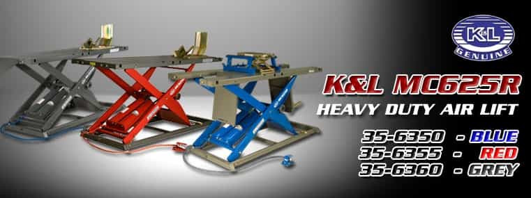 K&L Heavy Duty Motorcycle Air Lift MC625R | Best Buy Auto Equipment