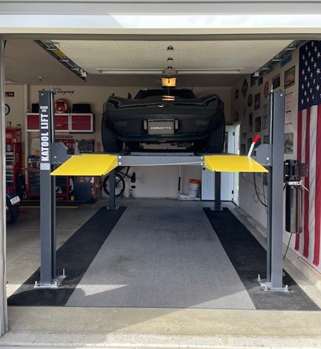 Katool KT-4H850 4 Post 8.5K Car Lift | Best Buy Auto Equipment,