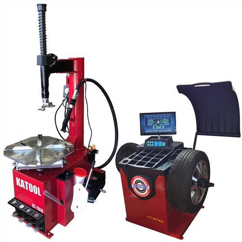 Katool KT-T810 Tire Changer & KT-B750 Wheel Balancer