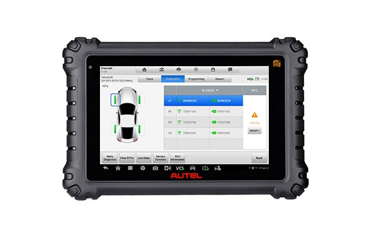 Autel MaxiCOM MK906 PRO-TS Scanner, Outil De Diagnostic MS906BT/MS906TS/MS906 Pro, Codage ECU, Fonctions TPMS Complètes, Plus De 36 Services, Contrôle Bidirectionnel, CAN FD Et DoIP, Android 10.0 OS
