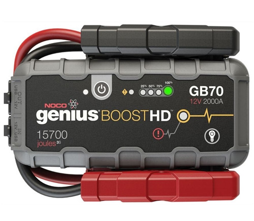NOCO GB70 Genius Boost HD 2000A 12V Lithium Jump Starter | Best