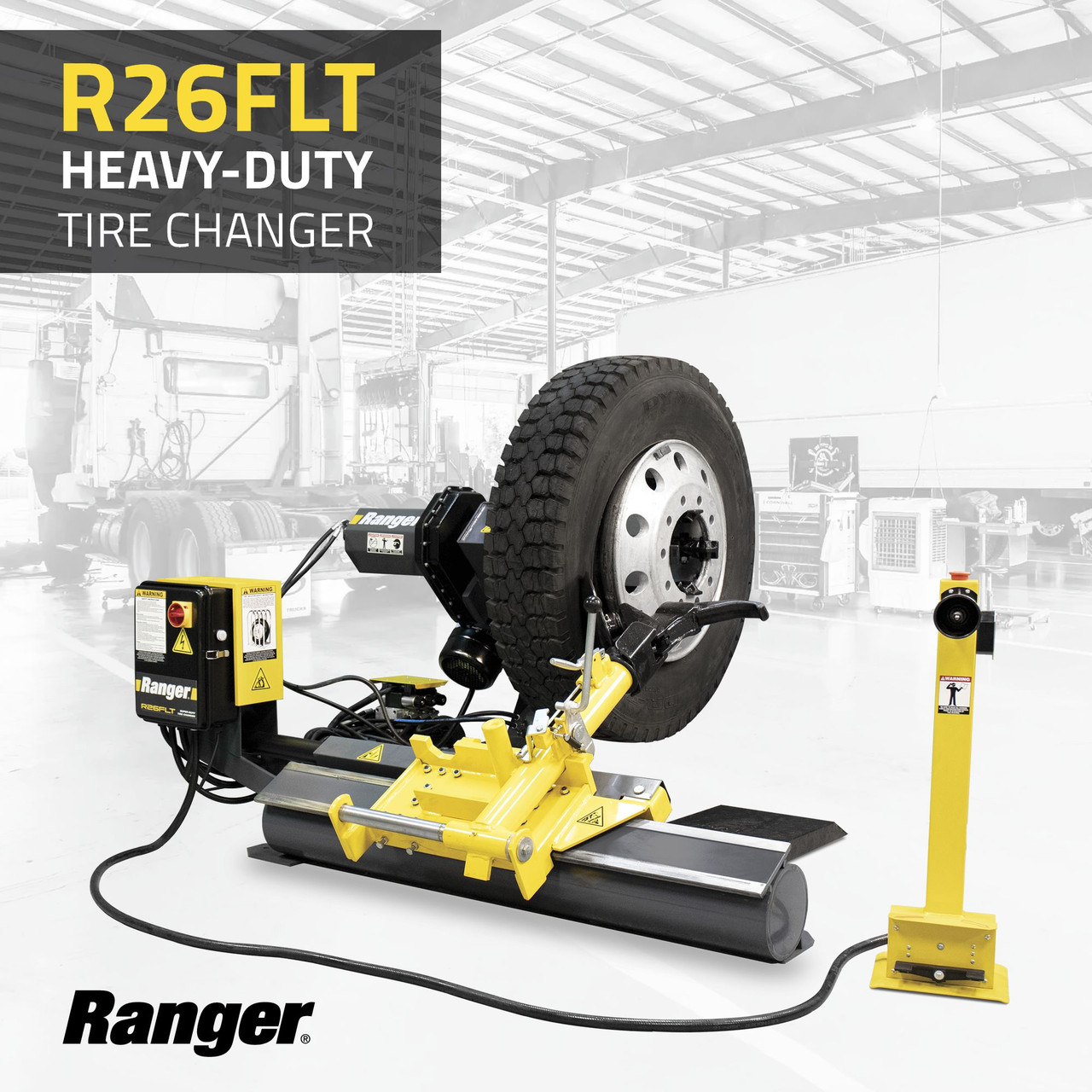 Ranger R26FLT Super-Duty Truck Tire Changer (formerly