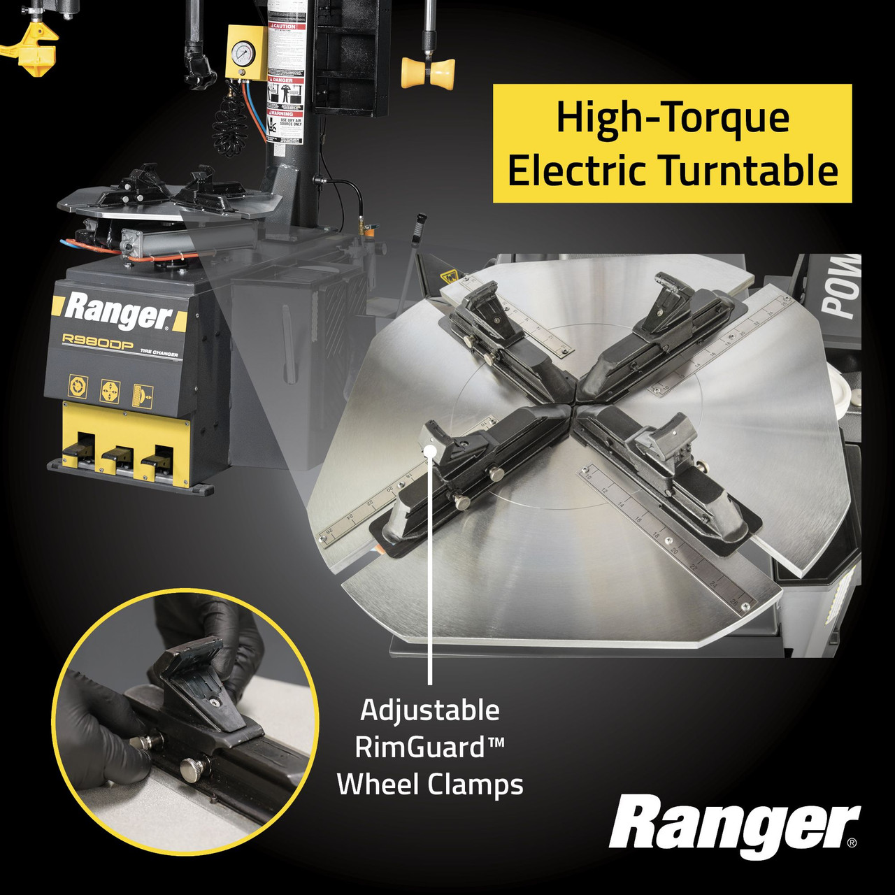 Ranger R980DP-L 110V Swing-Arm Dual AsR980DP-L