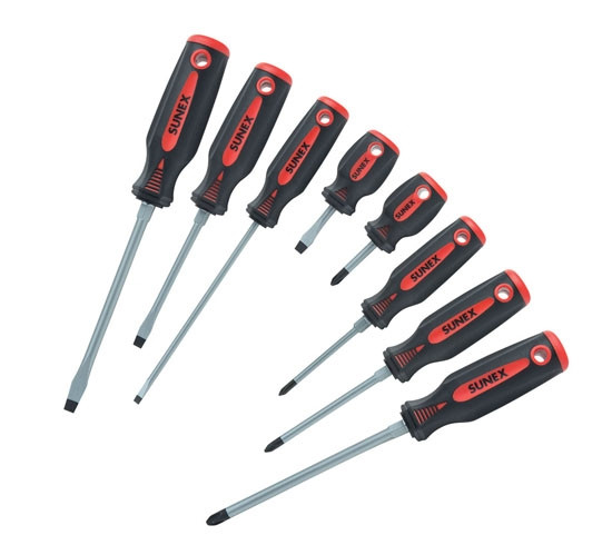 Sunex 118SS 8pc Combination Screwdriver Set