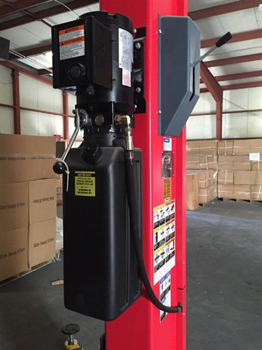 Launch Tech USA TLT210-XT 10K ALI Asymmetric 2 Post Lift