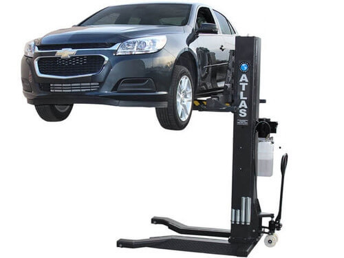 Atlas Automotive Equipment PSP-6000 Portable Single Post Lift