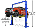 Atlas® Platinum PVL15 ALI Certified 2 Post Lift 15,000 lbs Atlas® Platinum PVL15 ALI Certified 2 Post Lift 15,000 lbs
