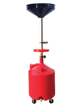 ATD 5188B 18 Gallon Plastic Waste Oil Drain w/Casters