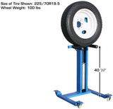 Atlas® AEZWL-2 Offset Pneumatic Portable Wheel Lift w/180 lbs. Capacity Atlas® AEZWL-2 Offset Pneumatic Portable Wheel Lift w/180 lbs. Capacity