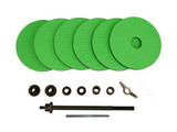 Atlas® 9-1/4" Hub Assembly Motorcycle Adapter MC Kit