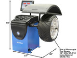 Atlas® WB41 Self-Calibrating Computer Wheel Balancer