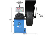 Atlas® WB49-2 Pro Self-Calibrating 3D Wheel Balancer