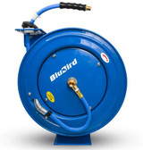 BluBird BBRHD1250 1/2" x 50 Ft. Retractable Steel HD Air Hose Reel BluBird BBRHD1250 1/2" x 50 Ft. Retractable Steel HD Air Hose Reel