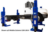 Challenger CLHM-140 ALI  HD Mobile Column Lift 14,000  lbs - Single Challenger CLHM-140 ALI  HD Mobile Column Lift 14,000  lbs - Single