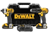 DeWalt DCK280C2 20V MAX Lithium Ion Compact Drill/Driver / Impact Driver Combo Kit