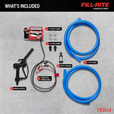 Fill-Rite FR1614 12V DC 10 GPM Fuel Transfer Pump w/Nozzle Fill-Rite FR1614 12V DC 10 GPM Fuel Transfer Pump w/Nozzle