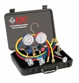 FJC Inc 6785 R134a Aluminum Manifold Gauge Set & Tool Assortment