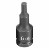 3/8"D 6mm Metric Hex Driver Impact Socket