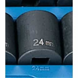 1/2"D 24mm 6pt Impact Socket