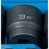 1/2"D 33mm Impact Hex Socket
