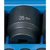 1/2" Drive 35mm Standard Metric Impact Socket