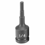 1/2"D 1/4" Hex Impact Socket