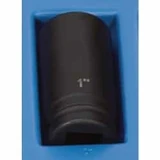 3/4"D 1" 6 Point Deep Fractional Impact Socket