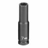 1/4"D 7mm 6pt Deep Impact Socket