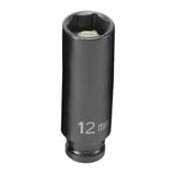 1/4"D 12mm 6pt Male Deep Impact Socket