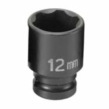 1/4"D 12mm 6pt Impact Socket