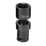 1/4"D 14mm 6pt Universal Impact Socket