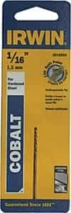 3/16" x 3-1/2" Cobalt HSS Carded