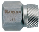 Hanson 53204  7/32" Hex Head Multi-Spline Screw Extractor