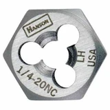 Irwin 5/8 in - 18 NF High Carbon Steel Rethreading RH Hexagon Fractional Die