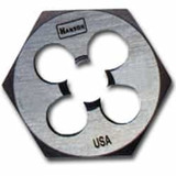 High Carbon Steel Hexagon 1" Across Flat Die 12-24 NC