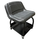 Whiteside HRS Padded Shop Seat w/Storage Tray