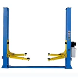 Katool KT-H105 Symmetric 2 Post Floor Plate Car Lift 10,000 lbs - Blue
