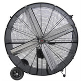 K Tool 77742 42" Belt Drive Industrial Drum Fan w/Wheels