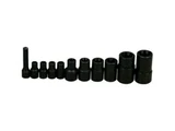 1/4"D E8 IMP EXT TRX BLK BITSOC