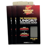 5-1/2" x 9" 1200-Grit 25pk Finishing Paper
