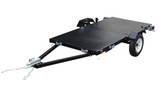 DK2 MFT4X8 4ft x 8ft Single Axle Folding Trailer - Black