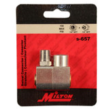 Milton S657 1/4" NPT Swivel Hose Fitting Connector Milton S657 1/4" NPT Swivel Hose Fitting Connector