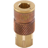 Milton® S-785 1/4" Female NPT T-Style KWIK-CHANGE® Air Coupler Milton® S-785 1/4" Female NPT T-Style KWIK-CHANGE® Air Coupler