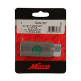 Milton® S-99787 1/4" Female NPT T-Style Safety Coupler Milton® S-99787 1/4" Female NPT T-Style Safety Coupler