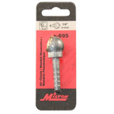 Milton® S-695 1/4" ID Hose Barb Air Chuck Milton® S-695 1/4" ID Hose Barb Air Chuck