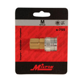 Milton® S-755  1/4" NPT M-STYLE® Push Type Coupler Milton® S-755  1/4" NPT M-STYLE® Push Type Coupler