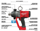 Milwaukee 2867-20 M18 FUEL™ 1" High Torque Impact Wrench w/ ONE-KEY™ - Bare Tool Milwaukee 2867-20 M18 FUEL™ 1" High Torque Impact Wrench w/ ONE-KEY™ - Bare Tool