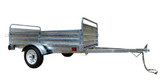 DK2 MMT5X7G Galvanized 5ft x 7ft Multi Purpose Utility Trailer DK2 MMT5X7G Galvanized 5ft x 7ft Multi Purpose Utility Trailer