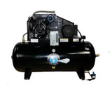 Atlas® MPAF9P-120H Two Stage Single Phase 120 Gallon 7.5HP Horizontal Air Compressor w/Plus Package Atlas® MPAF9P-120H Two Stage Single Phase 120 Gallon 7.5HP Horizontal Air Compressor w/Plus Package